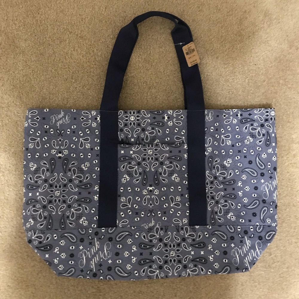 Pink Reversible Tote Bag